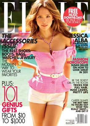 Jessica Alba, Elle Magazine Cover Jessica Alba, Elle Magazine Cover